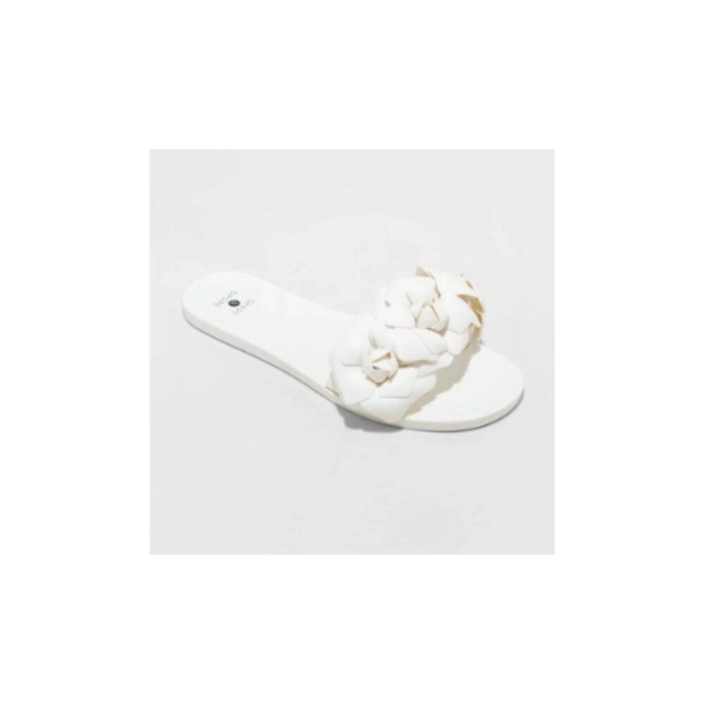 Women's Mallory Jelly Sandal - Shade & Shore Cream 11